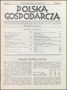 Polska Gospodarcza 1933 nr 34
