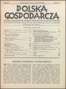 Polska Gospodarcza 1933 nr 39