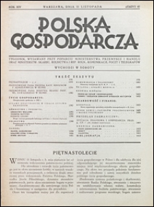 Polska Gospodarcza 1933 nr 45