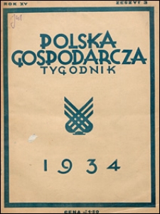 Polska Gospodarcza 1934 nr 3