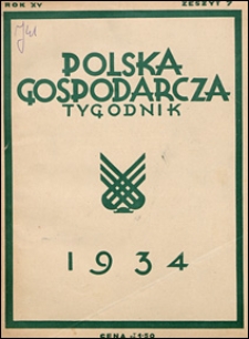 Polska Gospodarcza 1934 nr 7