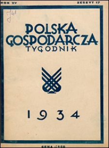 Polska Gospodarcza 1934 nr 17