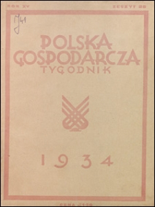 Polska Gospodarcza 1934 nr 25