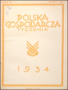 Polska Gospodarcza 1934 nr 30