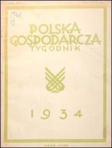 Polska Gospodarcza 1934 nr 34