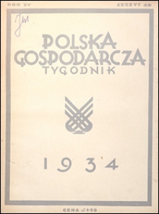 Polska Gospodarcza 1934 nr 48