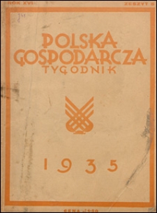 Polska Gospodarcza 1935 nr 5