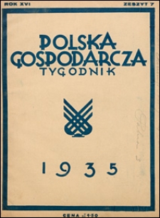 Polska Gospodarcza 1935 nr 7