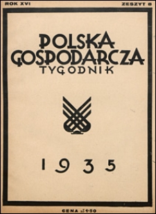 Polska Gospodarcza 1935 nr 8