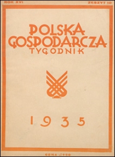 Polska Gospodarcza 1935 nr 10