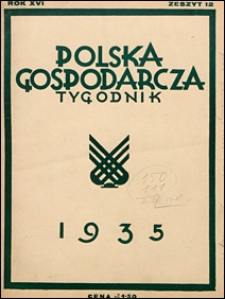 Polska Gospodarcza 1935 nr 12