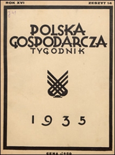 Polska Gospodarcza 1935 nr 14