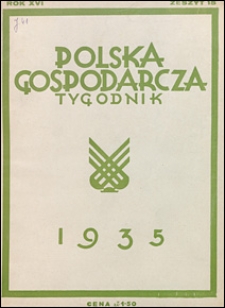 Polska Gospodarcza 1935 nr 15