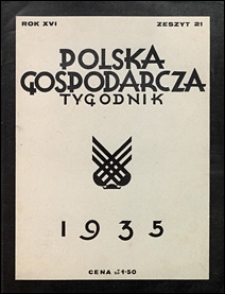 Polska Gospodarcza 1935 nr 21