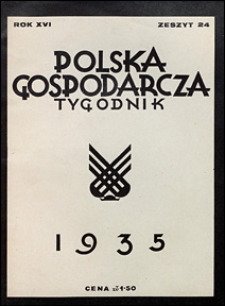 Polska Gospodarcza 1935 nr 24
