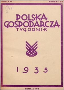 Polska Gospodarcza 1935 nr 32