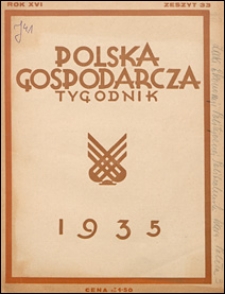 Polska Gospodarcza 1935 nr 33