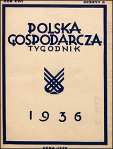 Polska Gospodarcza 1936 nr 3