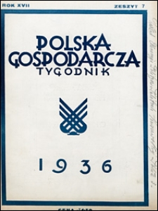 Polska Gospodarcza 1936 nr 7