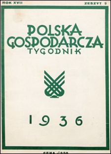 Polska Gospodarcza 1936 nr 9
