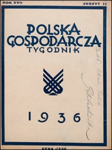 Polska Gospodarcza 1936 nr 11