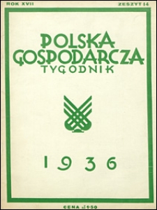 Polska Gospodarcza 1936 nr 14