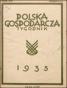 Polska Gospodarcza 1935 nr 46