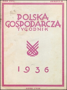 Polska Gospodarcza 1936 nr 18