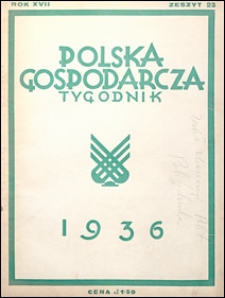 Polska Gospodarcza 1936 nr 23