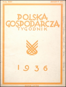 Polska Gospodarcza 1936 nr 25