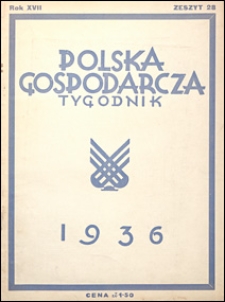 Polska Gospodarcza 1936 nr 28
