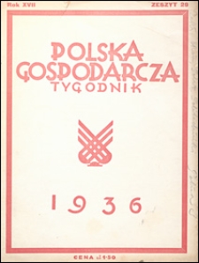 Polska Gospodarcza 1936 nr 29