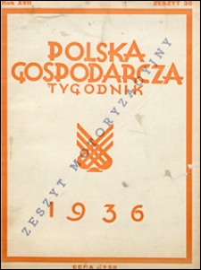 Polska Gospodarcza 1936 nr 30