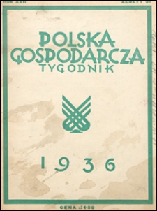 Polska Gospodarcza 1936 nr 37