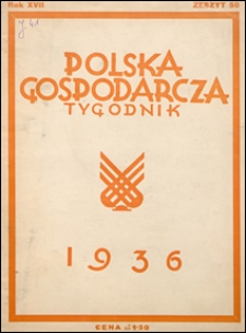 Polska Gospodarcza 1936 nr 50