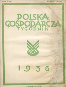 Polska Gospodarcza 1936 nr 51/52