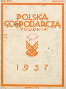 Polska Gospodarcza 1937 nr 5