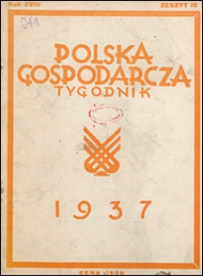 Polska Gospodarcza 1937 nr 10