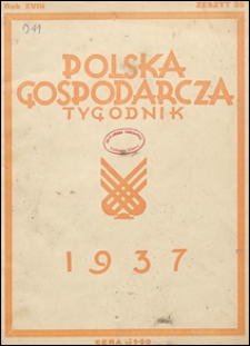 Polska Gospodarcza 1937 nr 35