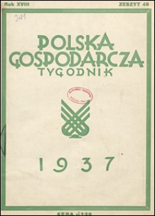 Polska Gospodarcza 1937 nr 46