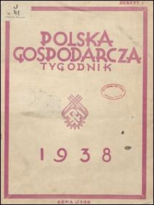 Polska Gospodarcza 1938 nr 1
