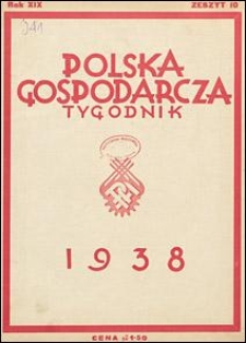 Polska Gospodarcza 1938 nr 10