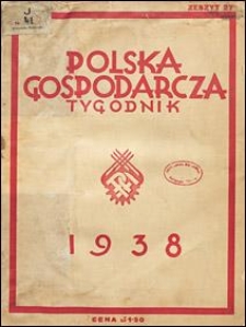 Polska Gospodarcza 1938 nr 27