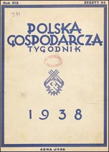 Polska Gospodarcza 1938 nr 34