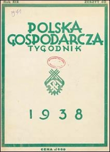 Polska Gospodarcza 1938 nr 40