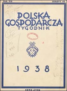Polska Gospodarcza 1938 nr 42
