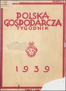 Polska Gospodarcza 1939 nr 2