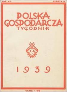 Polska Gospodarcza 1939 nr 11