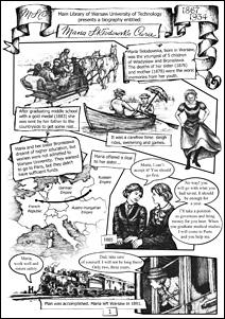 A comic about Maria Skłodowska-Curie