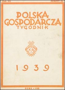 Polska Gospodarcza 1939 nr 24